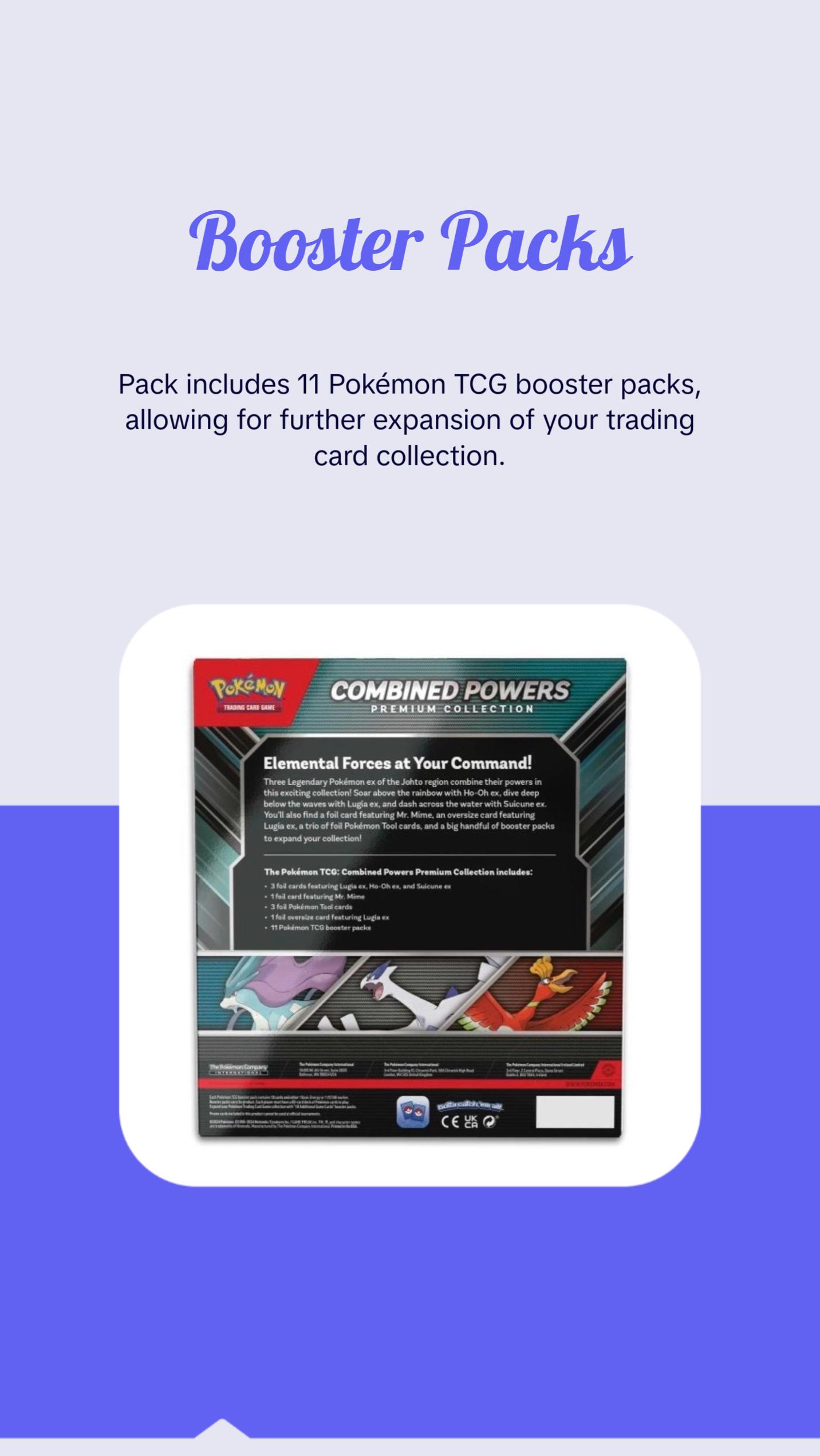 Combined Powers Premium Collection Pokemon Trading Card Game - TikTok Shop