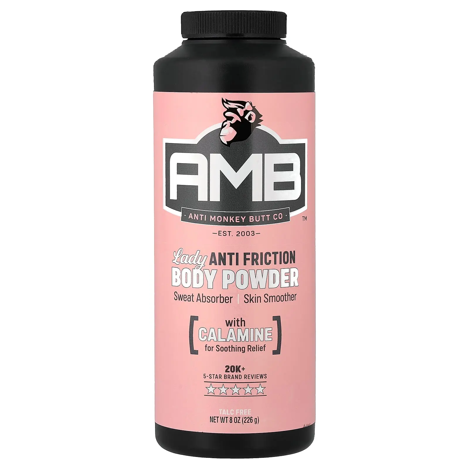Anti Monkey Butt Lady Anti Friction Body Powder, 8 oz (226 g)