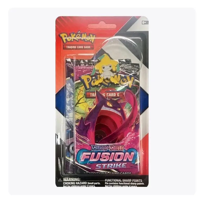 Mythical 2-Pack Blister - Jirachi or Celebi Pin - Contains 1 Fusion Strike & 1 Chilling Reign Pack