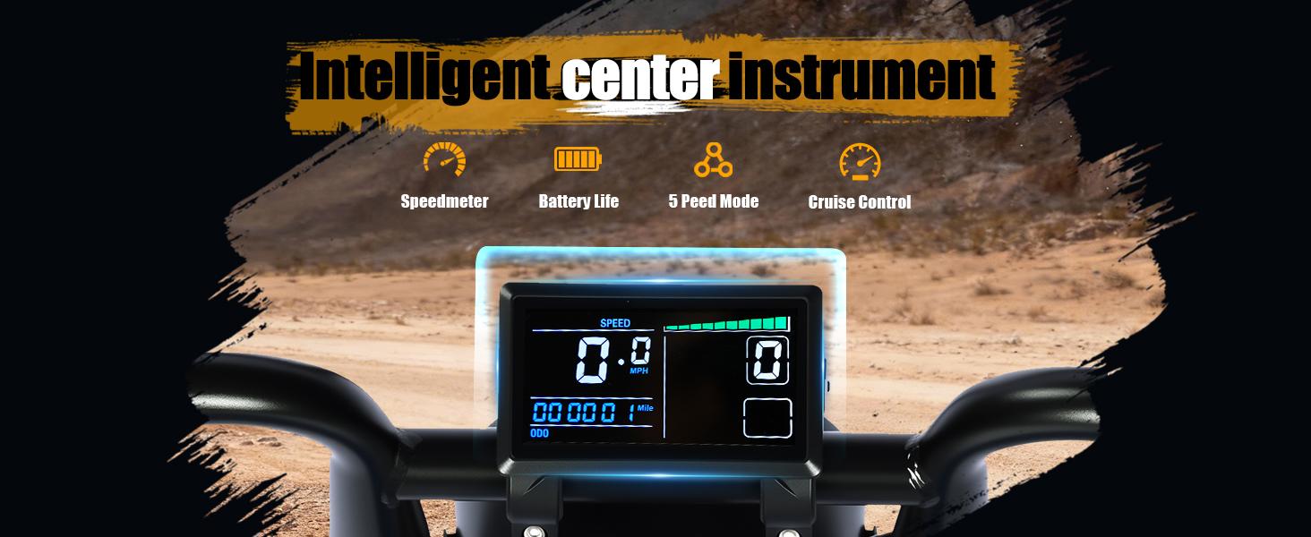 Eskute V200 Electric Bike | 20.8Ah Huge Battery | 1500W Peak Power | 30 MPH | Full Suspension | 80 Miles Range | 7-Speed Dual Suspension | 20" x4.0 Fat Tire e-bike Mid Drive with LED Lights Eskute V200 Electric Bike | 20.8Ah Huge Battery | 1500W Peak Power | 30 MPH | Full Suspension | 80 Miles Range | 7-Speed Dual Suspension | 20" x4.0 Fat Tire e-bike Mid Drive with LED Lights