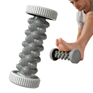 Foot Massager for Circulation and Pain Relief, Reflexology Massage Tools , Foot Roller for Neuropathy Pain Relief, Foot Health, Green