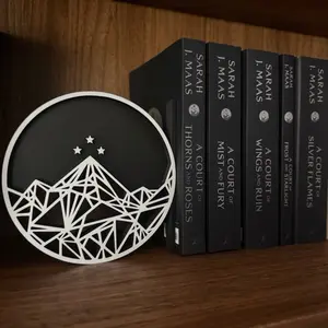 Fantasy Mountain Bookend | 3D Printed | Perfect for Sarah J. Maas / Book Lovers | ACOTAR | Velaris