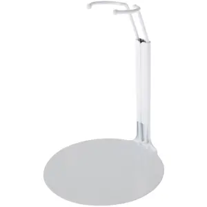 Plymor DSP-4125 Adjustable Doll Stand, fits 7, 7.5, 8, 8.5, and 9 inch Slim Waist Dolls or Action Figures, Waist is 1.125" - 1.5" wide, 3.25" - 4" around