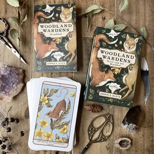 Woodland Wardens: 52-Card Oracle Deck & Guidebook by Jessica Roux