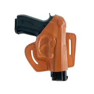 Pancake Leather Holster Thumb Break Open-end Fits Beretta 92 92F 96 B803, Taurus 92&99, RH, 2 Slot, Handmade (ALIS304)