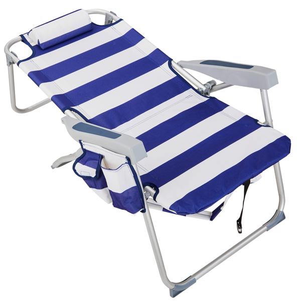 Oversized Tall Folding Beach Chair Lightweight 63*70*99cm Portable Sand For Adults Heavy Duty 300 Lbs With Cup Holders Foldable High Camping Lawn Chairs Camp Outdoor Picnic Sports Loveseat Carrying Bag Table Holder Patio Fashion Fabric Oxford Fabric