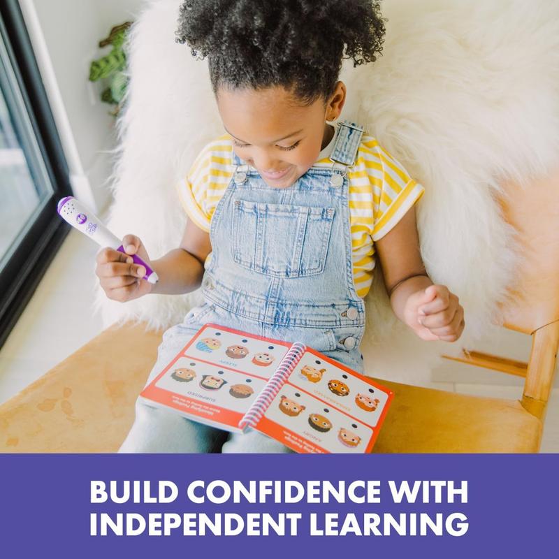 Educational Insights Hot Dots Feelings & Friendships Social Emotional Learning Workbooks,Gift for Kids Ages 3+