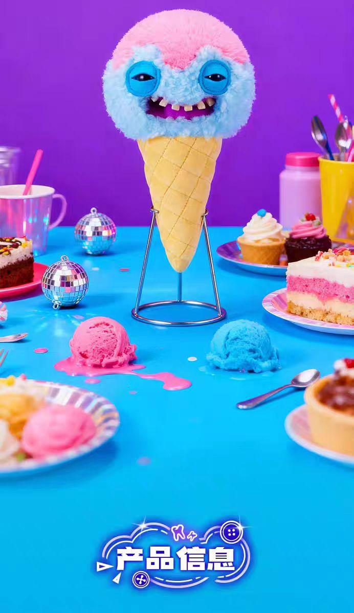 【New】Fuggler Fuggalicious Food Blind Box Plushies