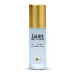 Isdinceutics Hyaluronic Concentrate Deep Hydration Serum, with BioMarine Extract, for Daily Use on All Skin Types – Smoother, Soft Radiant Skin, 24-Month Shelf Life, Single Item