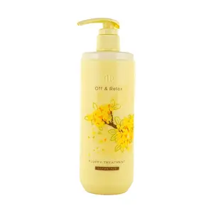 OFF&RELAX Fluffy Conditioner Osmanthus Iris Scent - Volumizing & Smoothing Hair Treatment, 460ml