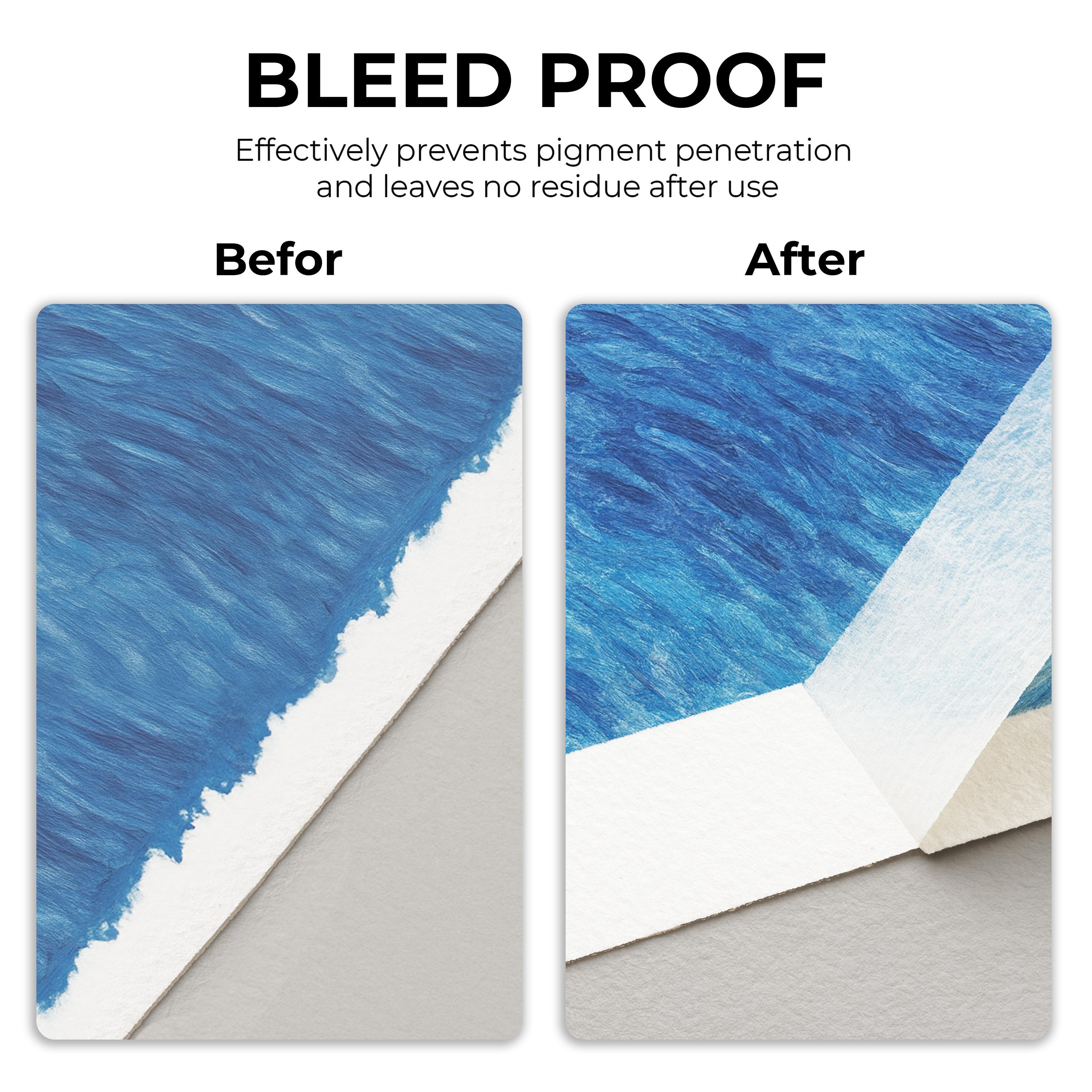 JusArt Artist Tape for Watercolor Paper, 0.5/1 inch Wide Total 200/600FT Long, White Art Tape for Masking, Framing, Painting, Acid Free, Low Tack