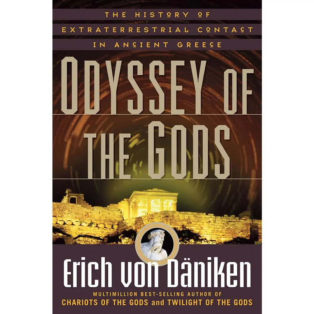 USED Book - Odyssey of the Gods: The History of Extraterrestrial Contact in Ancient Greece by Von Däniken, Erich (Paperback) - english