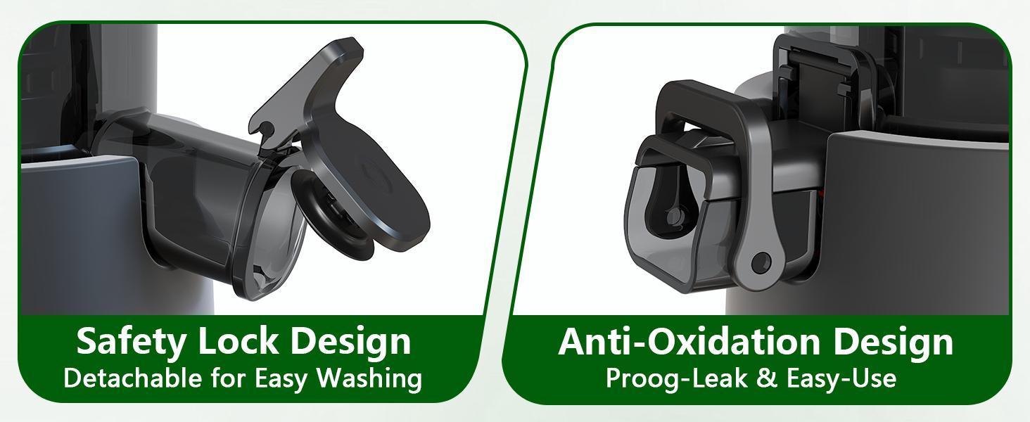 Juicer Machines, Cold Press Juicer with 5.3" Extra Large Feed Chute and Powerful AC Brushless Motor Fit Whole Fruits & Vegetable, High Juice Yield, BPA Free, Extra one Replace juicer strainer