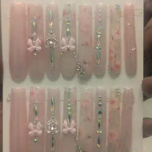 Pretty in Pink Press Ons