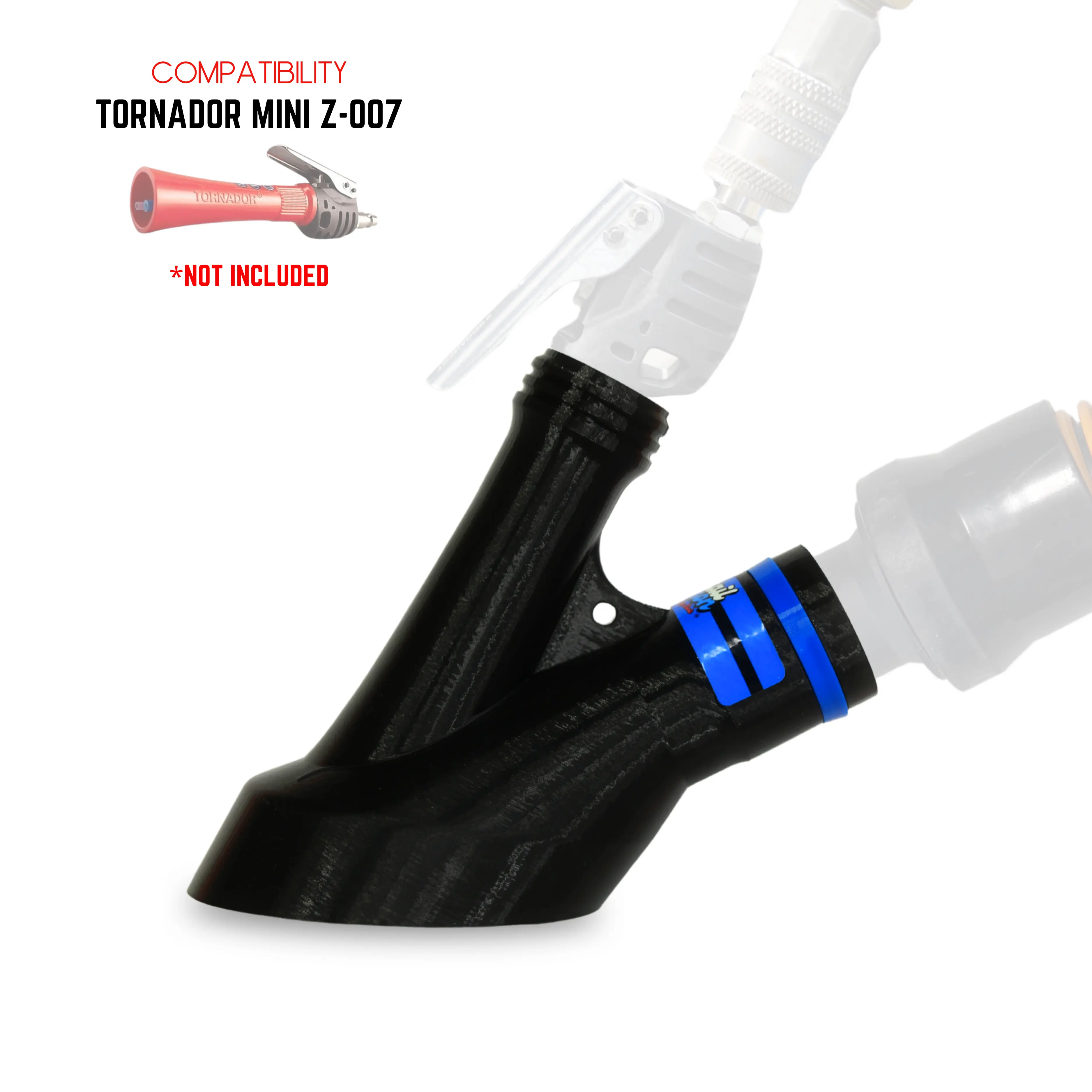 Detail Demon Air+Vac Auto Detailing Attachment Compatible with the Tornador Mini Z-007