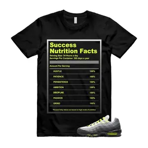 Big Bubble Neon Yellow Black Cool Grey 2026 OG T Shirt Match SUCC