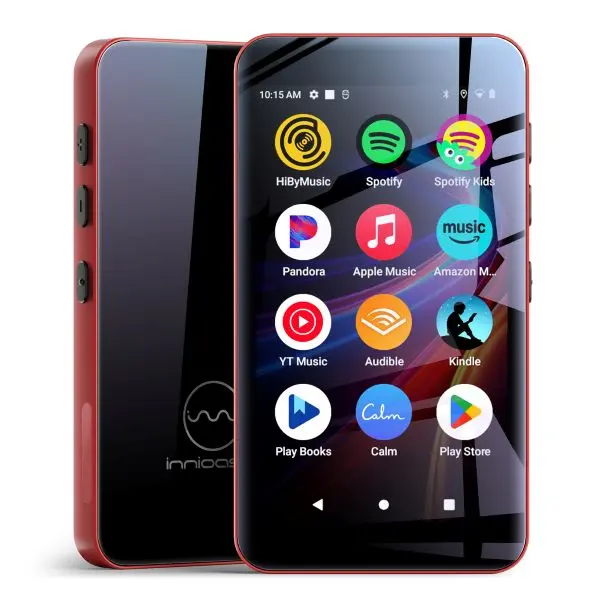Innioasis G5 160GB Wireless Audio Device, MP3 Player with Bluetooth, WiFi, 4 HD Touch Screen, Spotify, Pandora, Parental App, Calm Music, FM Radio, 16.0 h & Above Playtime for Kids
