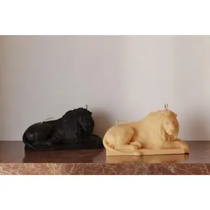Medium Lion Candle