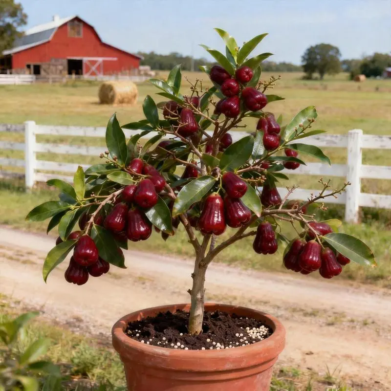 50 Wax Apple Seeds – Heirloom Non-GMO Fruit Seeds for Garden or Pots | Seeds Only, Not a Live Plant