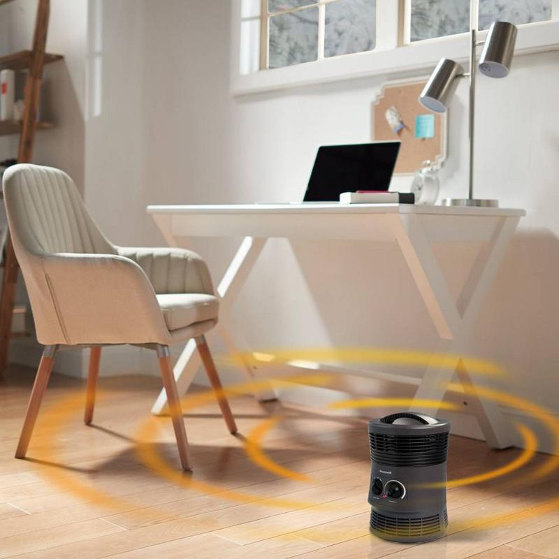 Honeywell HHF360B 1500W 360? Surround Indoor Heater Black