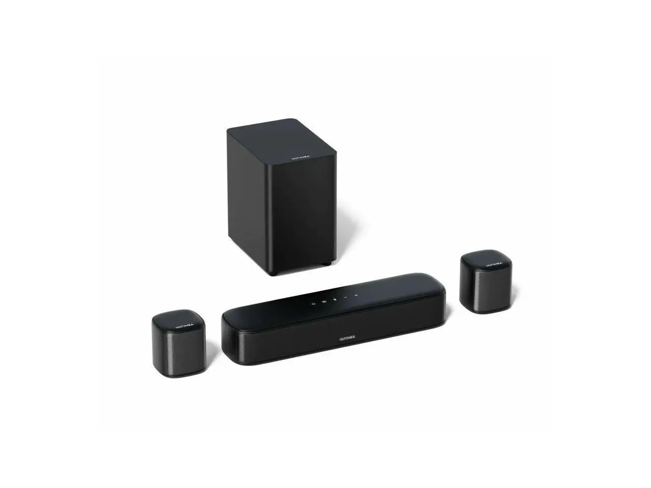 Ultimea Aura A30 5.1CH Virtual Surround Sound Bluetooth Sound Bar Speaker - Black