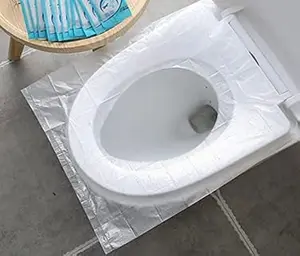 Highly Hygienic Disposable Toilet Seat Covers 10 PCS - Public Toilet 2 month supply