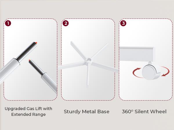 COMHOMA Vanity Chair with Velvet Fabric, Small Tall Armless Chair with Back, Cute Candy Chair for Girls Gift Living Room/Makeup Room/Bedroom/Kitchen (Height Use: Adjustable from Desk to Bar Height)