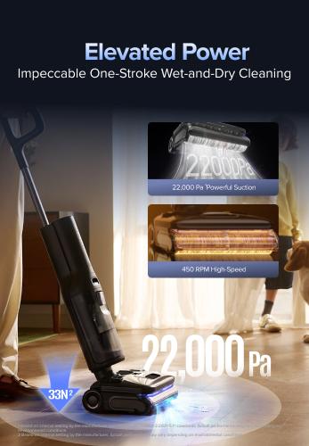 Roborock F25 series Ultra Steam Wet Dry Vacuum Cleaner, 356°F Steam Mop & 187°F Hot Water Cordless Vacuum Mop All in One, Floor Washer with Blue Light, 194°F Self-Cleaning, 180° Lay-Flat, AI Assitant Wheels #TikTokShopJumpstartSale #ces