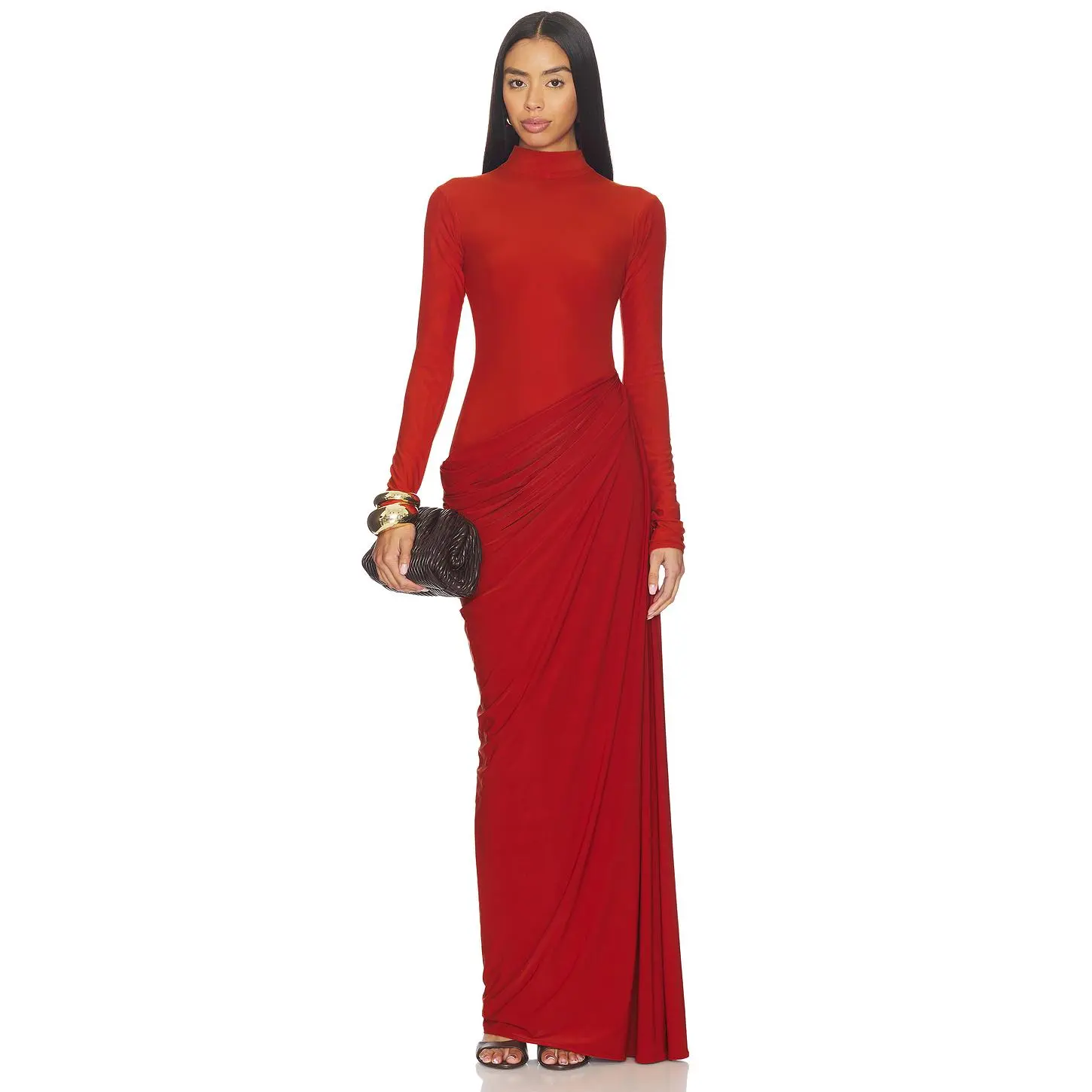 Deme by Gabriella The Sasha Dress in Brick