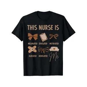 Black History Month Nurse Graduation TShirt Soft Breathable 100 Cotton Tee with This Nurse is Graphic Design Comfortable Short Sleeve Ideal Gift for Nurses Sizes SXXXL
