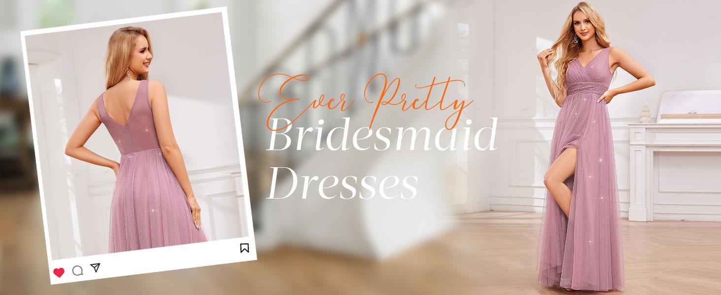 Ever-Pretty Glittering High Slit Sleeveless Modest Maxi Party Dress with Empire Waist S0014 Ever-Pretty Glittering High Slit Sleeveless Modest Maxi Party Dress with Empire Waist S0014