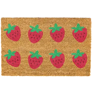 Strawberry F* OFF Doormat Spring Doormat - Funny - Rude - Go Away Strawberry F* OFF Doormat Spring Doormat - Funny - Rude - Go Away