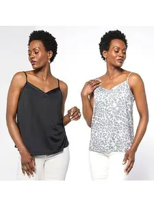 G by Giuliana 2 Pack Knit Camisole