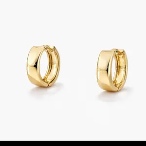 A20. Argolla para mujer 15mm/ laminado 14k/ gold plated
