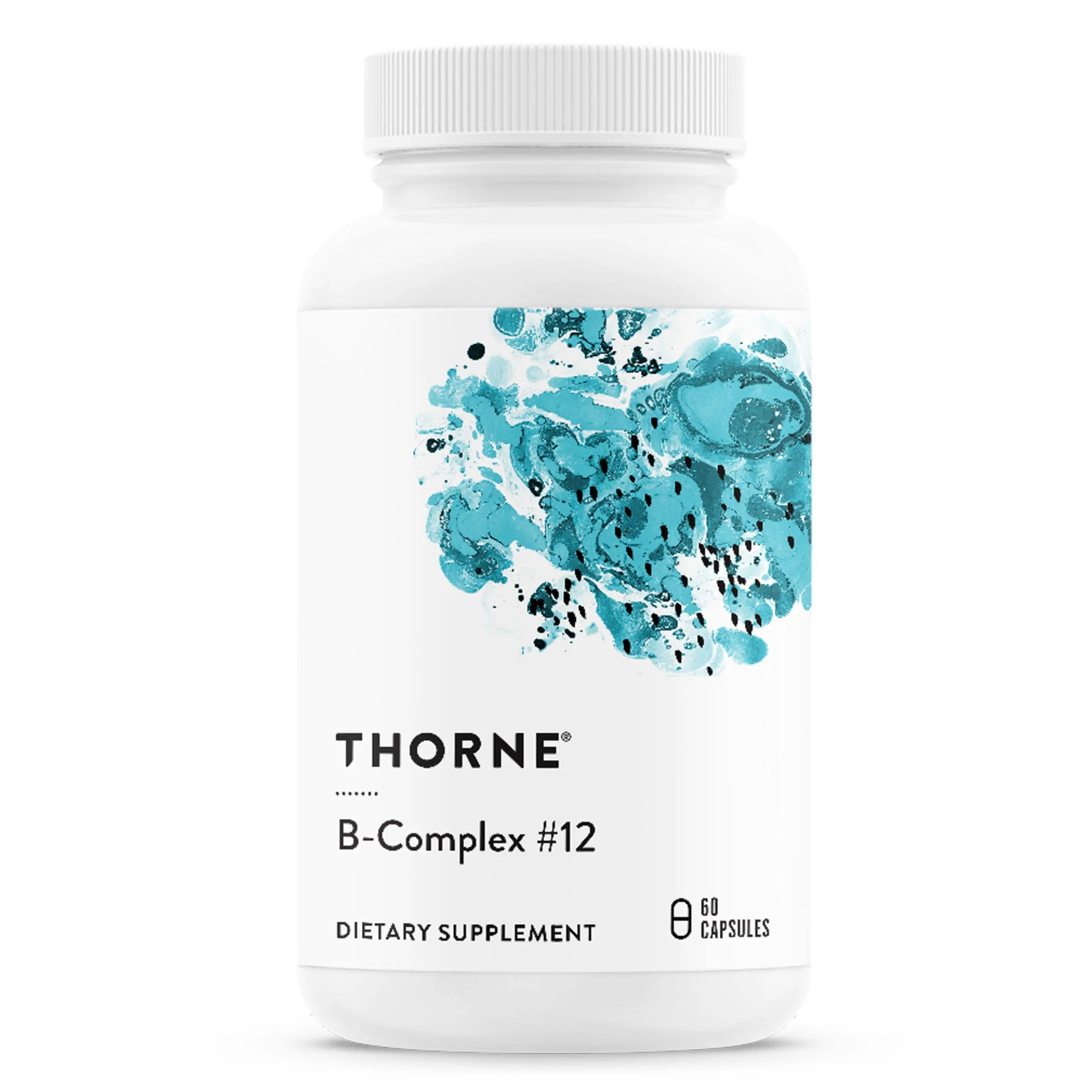 Thorne B-Complex #12 - 60 Capsules for Energy Boosting