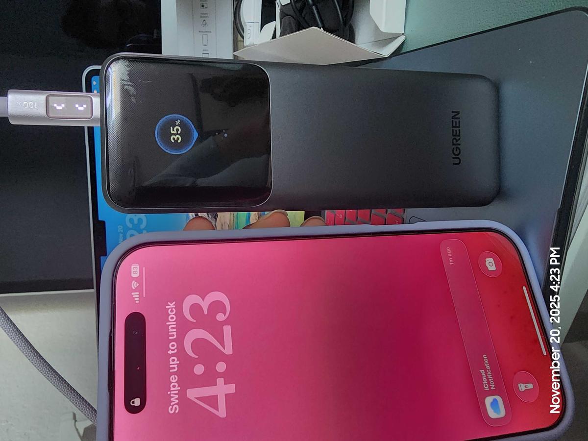 Item: Grey 25000mAh-200W