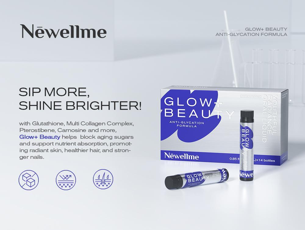 【18,000mg Liquid Multi-Collagen】Peptides with Carnosine & PQQ - Anti-Glycation & Kidney Support, Hair Skin Nails & Joint Health Formula