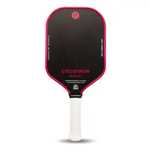 CYCLOTRON ZEUS 001 Pickleball Paddle, Professional 16.4” Offensive Paddle, 3-Layer Imported T700 Carbon Fiber, 16mm Thermoformed Core for Power & Speed, Lightweight 7.9oz Paddle with Comfort Grip, Includes Paddle Cover pickle ball