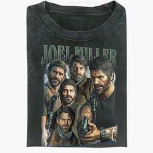 Limited Joel Miller The Last Of Us Tshirt Vintage Unisex Shirt