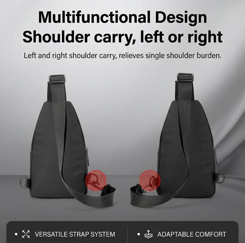 Small Sling Backpack Crossbody Sling Bag, Chest Bag Daypack Fanny Pack Cross Body Bag for Outdoors Hiking Traveling