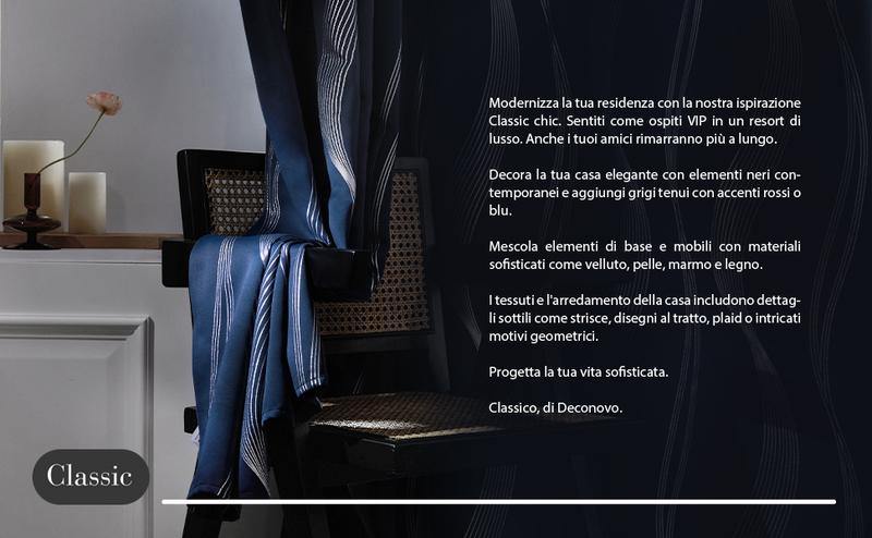 Blackout Curtains 2 panels, Deconovo Room Darkening Sliver Foil Print Wave Stripe Thermal Insulated Window Curtains for Living Room curtain