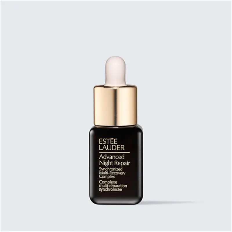 [Estée Lauder] Advanced Night Repair Face Serum Travel Size Synchronized Multi-Recovery Complex with Hyaluronic Acid & Peptides | Anti Aging & Hydrating Serum