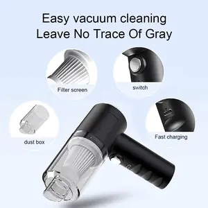 120W Cordless Handheld Vacuum Cleaner Mini Portable Wireless Auto Home