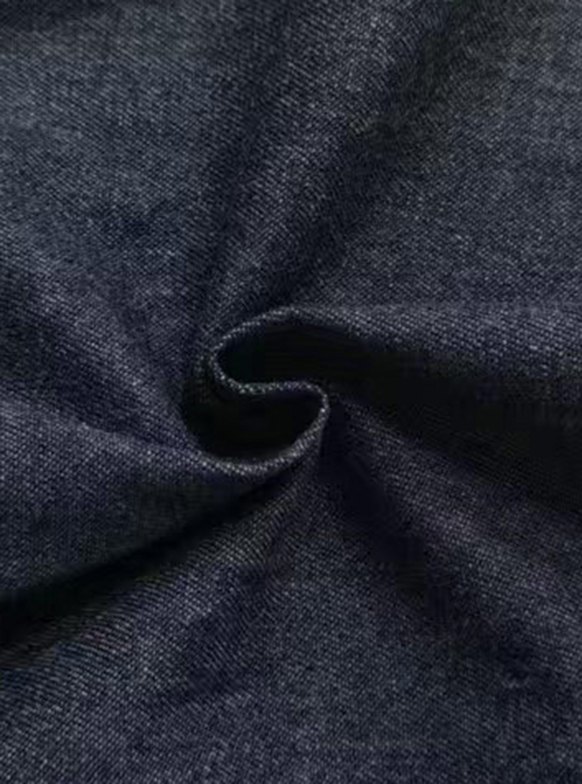 UOOZEE Women's No Belt (Only Skirt) Solid Color Denim Blue Skirt, Soft Slight Fading Pockets Zipper Straight Fit, Breathable & Comfortable, Casual All-Match Rear Elastic Waist Column Skirt Minimalist Maxi Womenswear Breathable