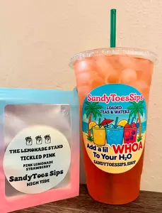 TICKLED PINK Loaded Tea or Loaded Water Sugar Free Gluten Free