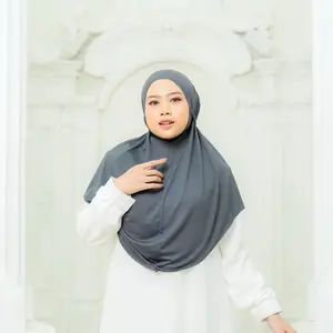 Instant Hijab Daily Khimar Elvina Soft Touch Comfortable Fit for Everyday Wear