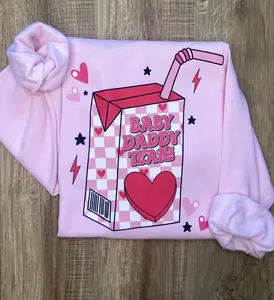 Baby Daddy Tears Sweatshirt, Gift For Women, Full Color, Top for Women Womenswear