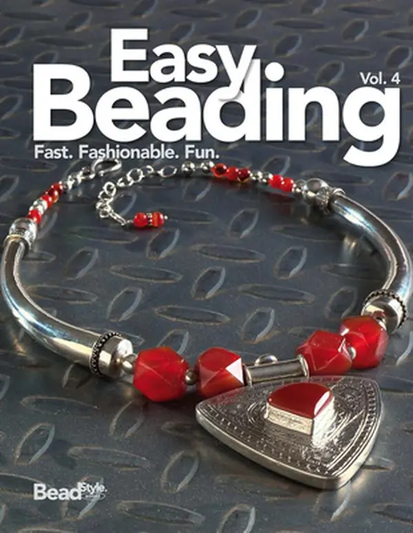 Used Hardcover Book - Easy Beading Vol. 4 (English) - Bracelets Design Ideas, Fast Projects, Step-by-Step Instructions, Fun, Basic