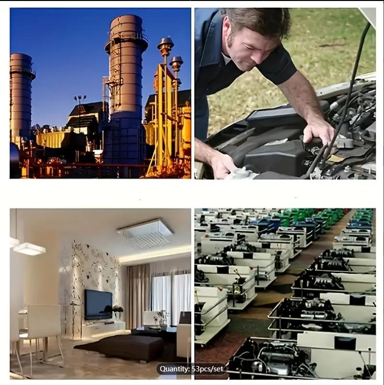 Repair Tools Set ,53pcs/set, Auto Car Repair Tools Set With Ratchet Wrench, Durable Repair Tools For Home And Outdoor Use