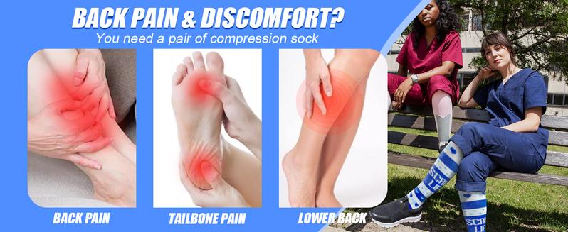 8 Pairs Compression Socks for Women & Men, Fashionable Knee-High Socks for Walking, All Seasons,Unisex, Support Sock 8 Pairs Compression Socks for Women & Men, Fashionable Knee-High Socks for Walking, All Seasons,Unisex, Support Sock